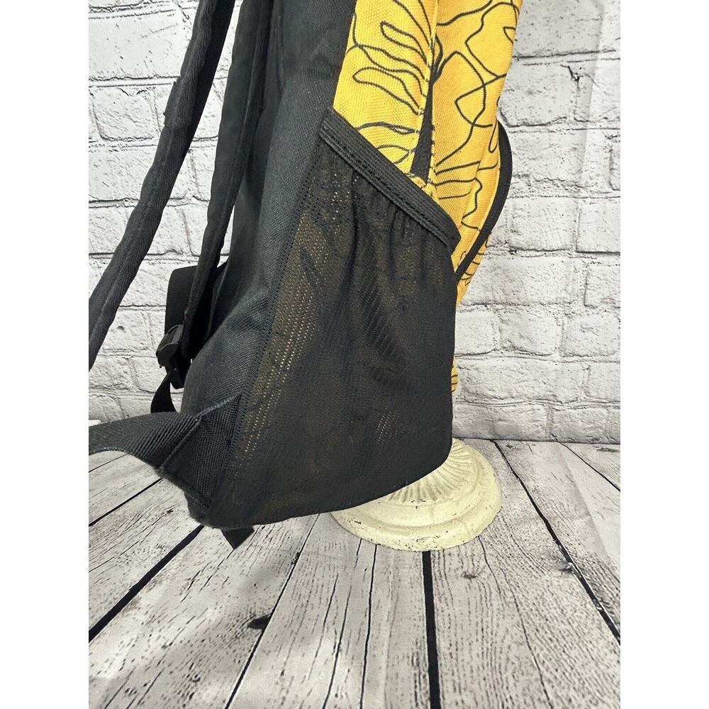 RVCA Estate II Yellow & Black Backpack Laptop Outdoor - Picture 3 of 10